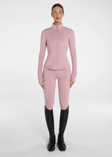 Aztec Diamond fitted Jacket Pink
