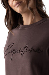Equiline Damen Pullover EQZZie AW26 Cocoa Powder