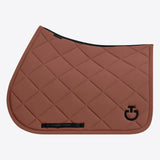 Cavalleria Toscana Springschabracke Diamond Quilted Jersey FS26 Cacao