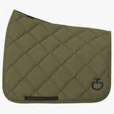 Cavalleria Toscana Dressurschabracke Diamond Quilted Jersey HW26 Dark Forest