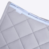 Cavalleria Toscana Dressurschabracke Diamond Quilted Lightgrey/ White FS25