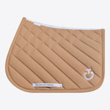 Cavalleria Toscana Springschabracke Diamonds and Lines Quilted FS26 Caramel