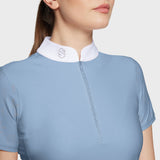 Samshield Turniershirt Aloise Air Short Sleeves CashmereBlue FS25