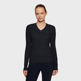 Samshield Damen Pullover Lisa Twisted Black FS25