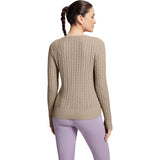 Samshield Damen Pullover Lisa Twisted Strickpullover Sand