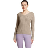 Samshield Damen Pullover Lisa Twisted Strickpullover Sand
