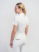 Samshield Damen Turniershirt Scarlett Kurzarm White