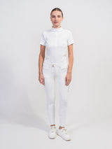 Samshield Damen Turniershirt Scarlett Kurzarm White