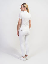 Samshield Damen Turniershirt Scarlett Kurzarm White