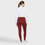 Samshield Damenreithose Tamara Winter Fullgrip Burgundy HW25