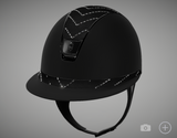 Samshield Reithelm Miss Shield 2.0 Black Matt Chevron Jet Hermatite