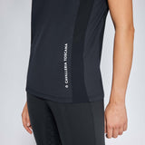 Cavalleria Toscana Damen T-Shirt Jersey Mesh Navy