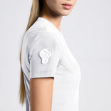 Cavalleria Toscana Damen T-Shirt Perforated Grau FS25