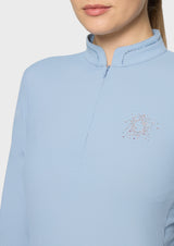 Samshield Damen Trainingsshirt Carina FW26 Cashmere Blue
