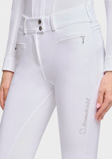 Samshield Damenreithose Clara Premium Fullgrip White FW26