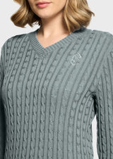 Samshield Damenpullover Lisa Twisted Granit FS26