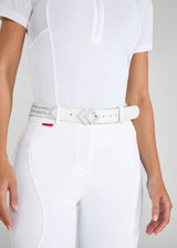 Aztec Diamond Gürtel Woven White
