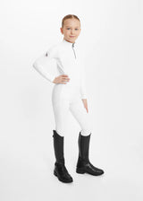 Aztec Diamond Young Rider Full Seat leggins White