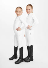 Aztec Diamond Young Rider Full Seat leggins White