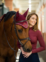 Equestrian Stockholm Fliegenohren Bordeaux