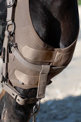 Eskadron Fliegenmaske Dynair Mesh Pro Detach Platinum 25 Taupe