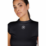 Pikeur Damen Cropped Shirt Athleisure Black FS25