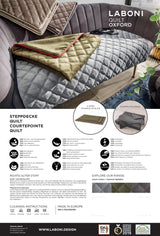 Laboni Hundedecke Oxford Olive S