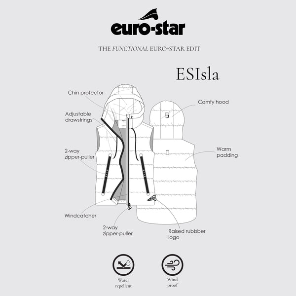 EuroStar Damenweste ESIsla Clay HW25