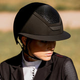 Reithelm Kask Starlady Hunter Black