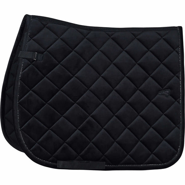 EuroStar Saddle Pad ESVelvet DR Black HW25