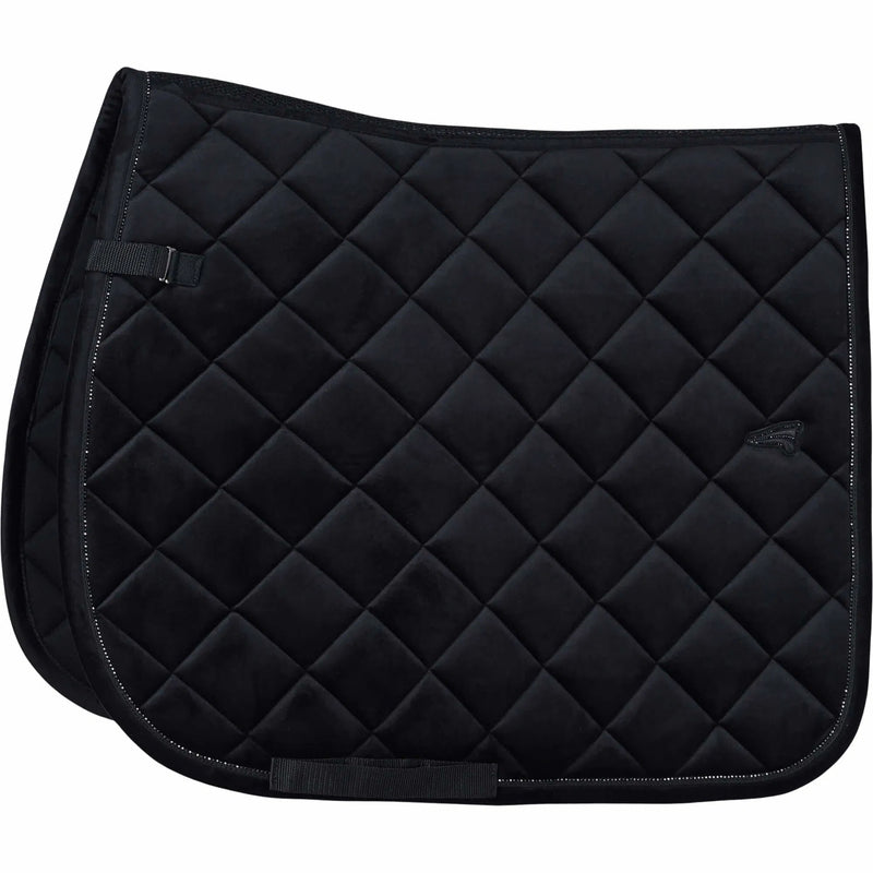 EuroStar Saddle Pad ESVelvet DR Black HW25
