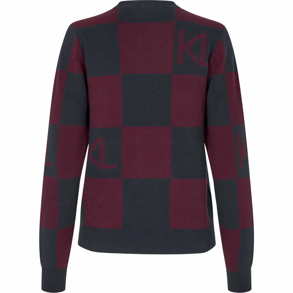Kingsland Damen Pullover KLMelanie Plum Wine HW25