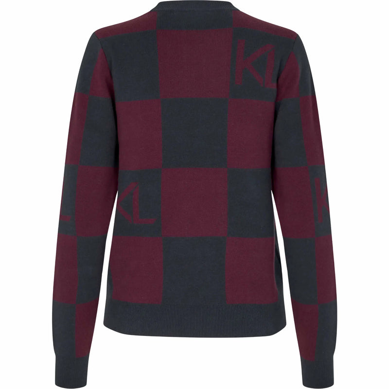 Kingsland Damen Pullover KLMelanie Plum Wine HW25