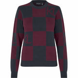 Kingsland Damen Pullover KLMelanie Plum Wine HW25