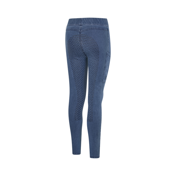 Kingsland Junior Riding Tight KLMila Fullgrip Denim HW25