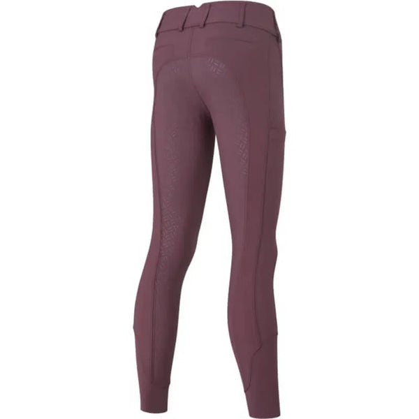 Kingsland Damenreithose KLKira H-Shape Fullgrip Plum Wine HW25