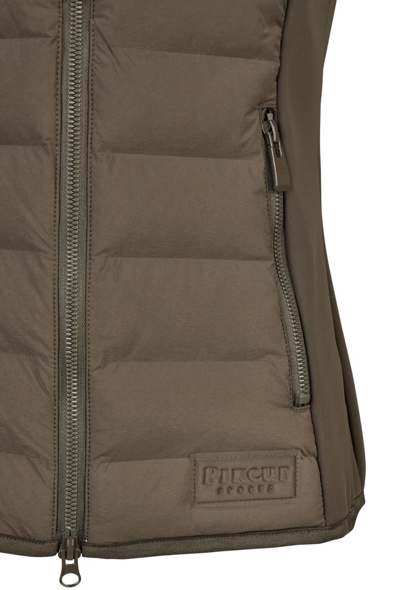 Pikeur Damenweste Hybrid Sports Deep Khaki HW25