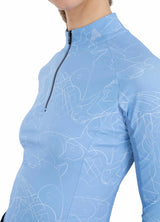 EuroStar Damen Trainingsshirt ESJoline Lightblue FS26