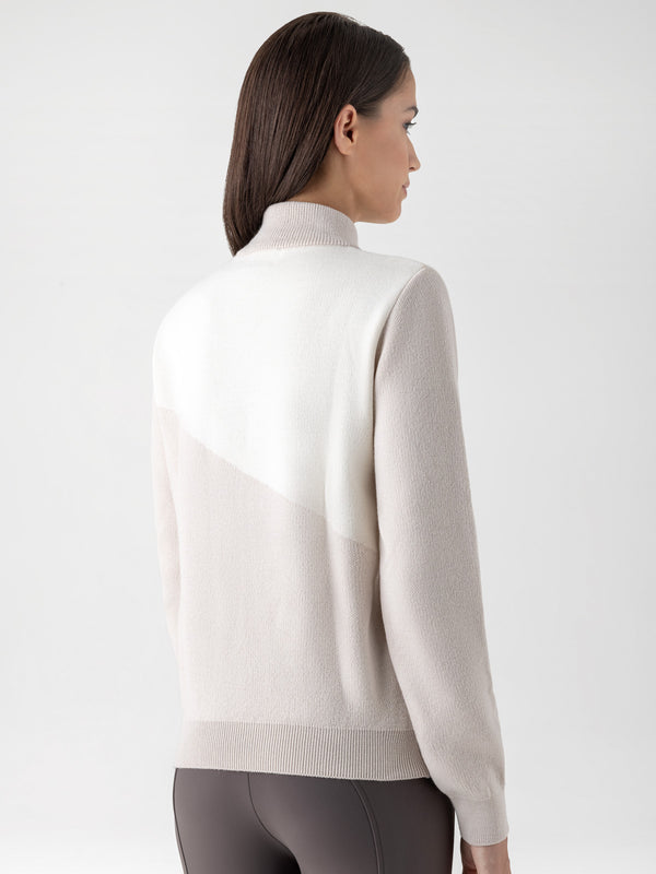 Equiline Damenpullover Eplic Beige HW25