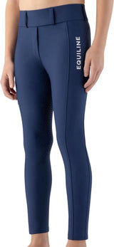Equiline Kinder Winterreitleggins Cunix Navy Peony HW25