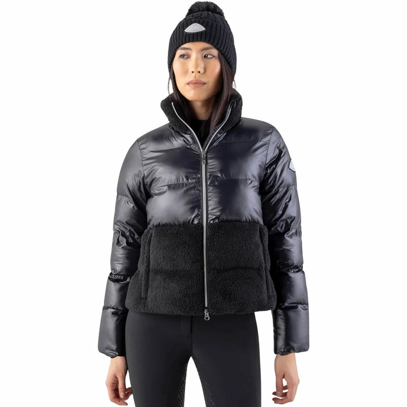 Equiline Damenjacke Teddy Geddy Black HW25