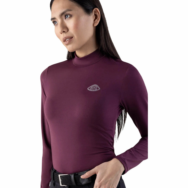 Equiline Damenshirt L/S Geco Amaranth HW25