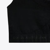 Cavalleria Toscana Damen Sport BH Black HW25