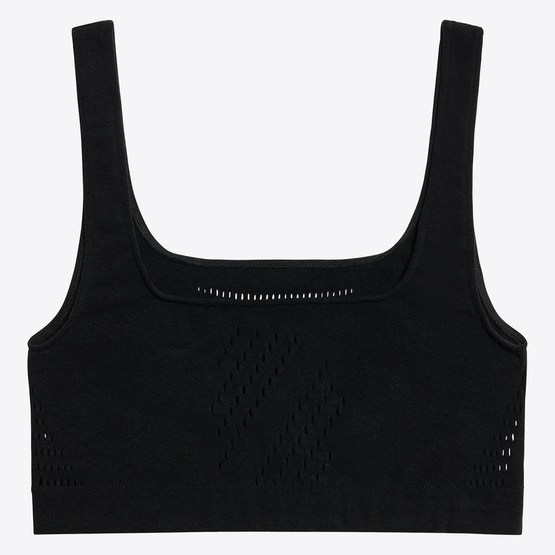 Cavalleria Toscana Damen Sport BH Black HW25