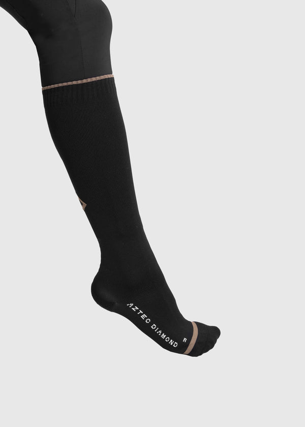 Aztec Diamond Socken Black/Nude 2 Pack
