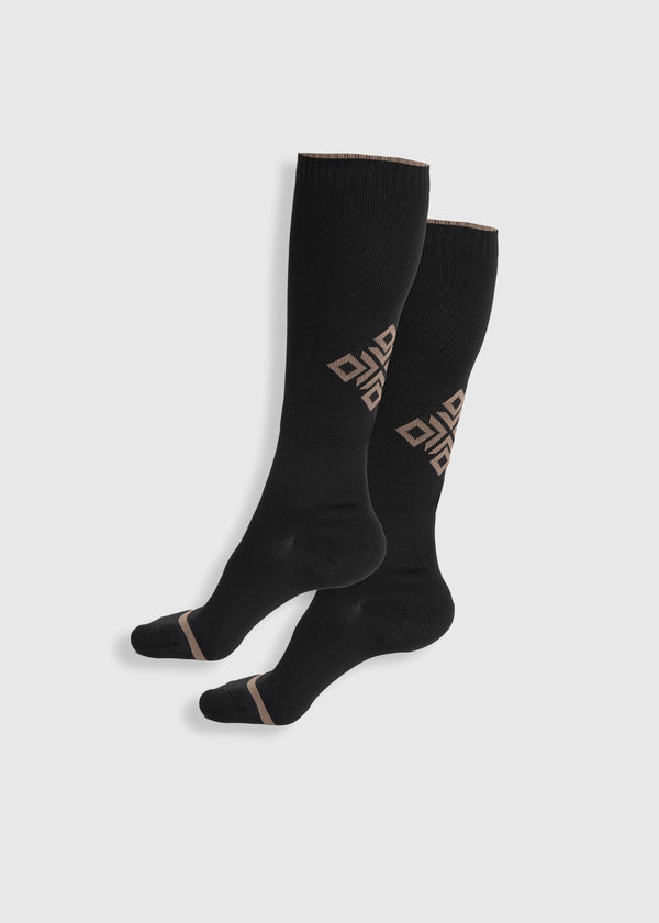 Aztec Diamond Socken Black/Nude 2 Pack