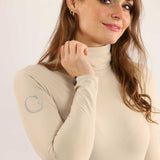 Carubina Equestrian Longsleeve Shirt CADOMI WINTER Creme
