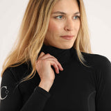 Carubina Equestrian Longsleeve Shirt CADOMI WINTER Black
