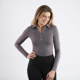 Carubina Equestrian Longsleeve Shirt CASOFIA Taupe