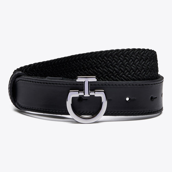 Cavalleria Toscana Damengürtel elastic Clasp Black HW25